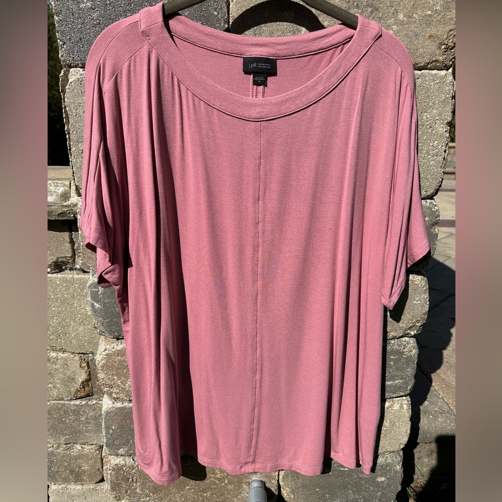 J. Jill Wearever Collection Pink Top. Size medium.